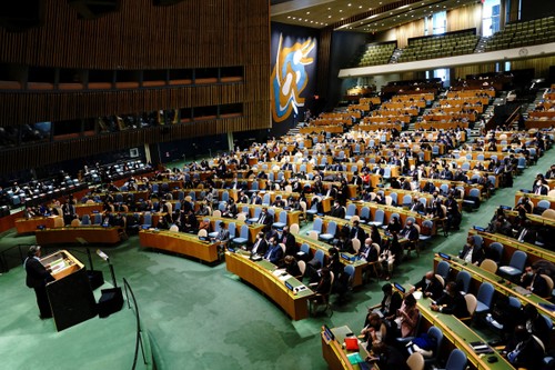 UN adopts twin resolutions on Peacebuilding Architecture Review - ảnh 1