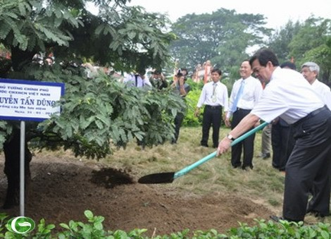 PM Nguyen Tan Dung visits Binh Dinh province - ảnh 1