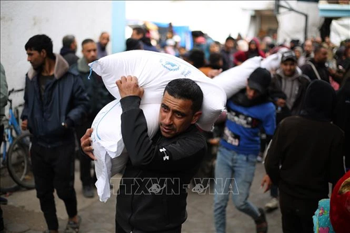 Israel ends agreement with UN agency providing aid in Gaza - ảnh 1