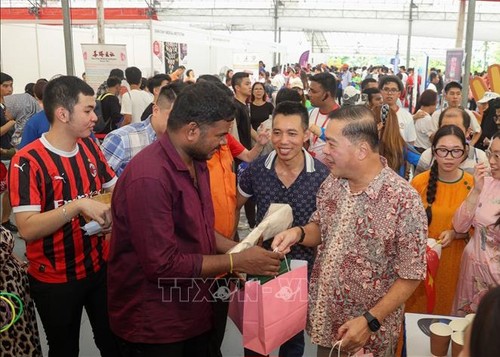 Vietnamese join Singapore’s International Migrants Day Celebration - ảnh 1