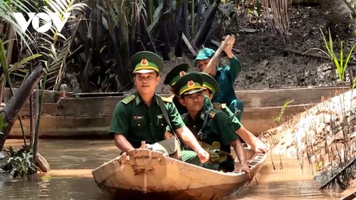 Long Hoa border guards protect sovereignty and transform lives in Tra Vinh province - ảnh 2