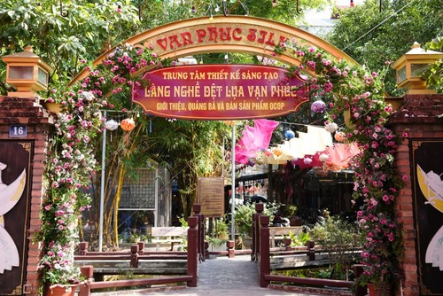 Van Phuc silk village joins Global Network of Creative Craft Cities  - ảnh 1
