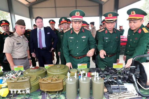 US-funded mine action demolition training range inaugurated - ảnh 1