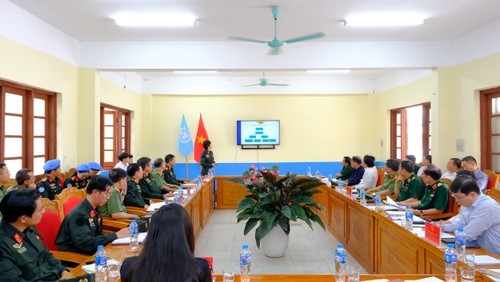 Law on Vietnam’s participation in UN peacekeeping forces discussed - ảnh 1
