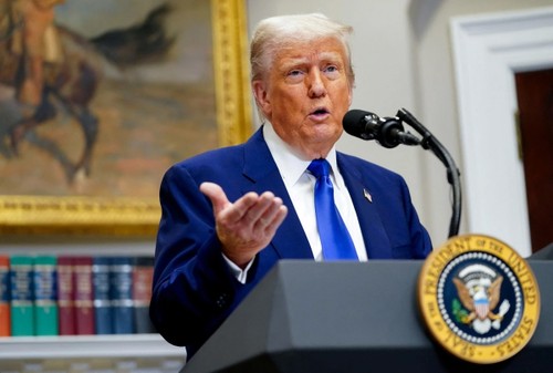 President Trump praises China for opening its markets to US businesses  - ảnh 1