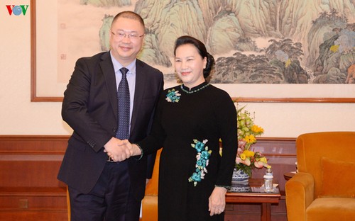 Toàn cảnh chuyến thăm Trung Quốc của Chủ tịch Quốc hội Nguyễn Thị Kim Ngân - ảnh 12