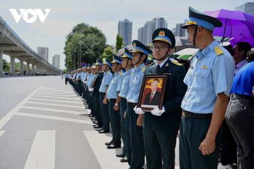 Tường thuật Lễ truy điệu, Lễ an táng Tổng Bí thư Nguyễn Phú Trọng - ảnh 9