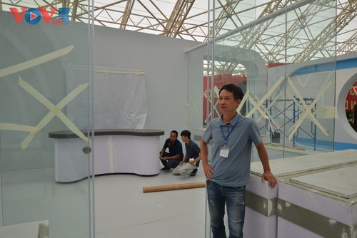 VOV nỗ lực chuẩn bị tái hiện lịch sử tại Triển lãm 80 năm hành trình Độc lập-Tự do-Hạnh phúc - ảnh 12