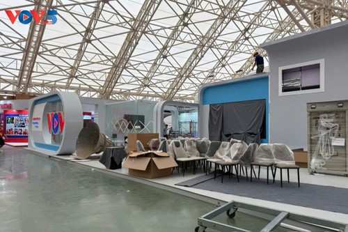 VOV nỗ lực chuẩn bị tái hiện lịch sử tại Triển lãm 80 năm hành trình Độc lập-Tự do-Hạnh phúc - ảnh 3