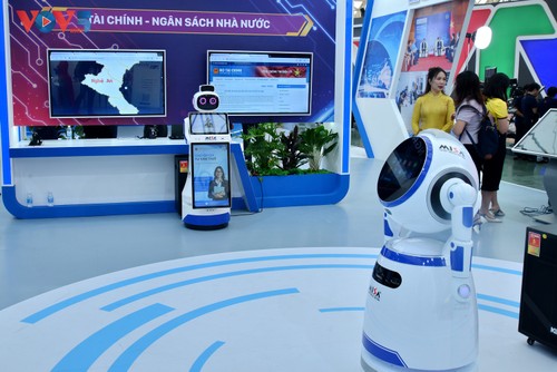 Dấu ấn khoa học kỹ thuật cao trong các gian Triển lãm quốc gia A80 - ảnh 21