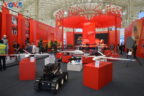 Dấu ấn khoa học kỹ thuật cao trong các gian Triển lãm quốc gia A80 - ảnh 7