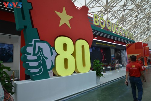 Dấu ấn khoa học kỹ thuật cao trong các gian Triển lãm quốc gia A80 - ảnh 2