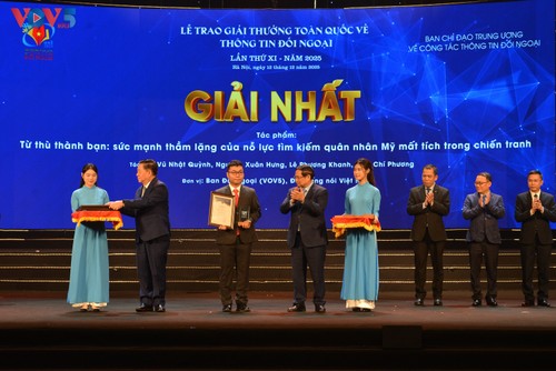 VOV5 giành giải Nhất Giải thưởng toàn quốc về Thông tin đối ngoại lần thứ XI - ảnh 4