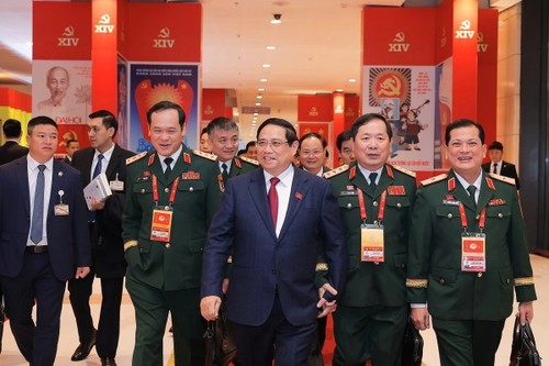 Đại hội XIV của Đảng bước sang ngày làm việc thứ ba, thực hiện nhiều nội dung quan trọng - ảnh 1