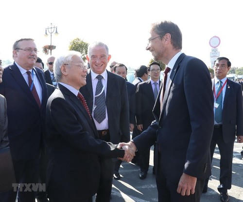 Nguyên Phu Trong visite Szentendre - ảnh 1