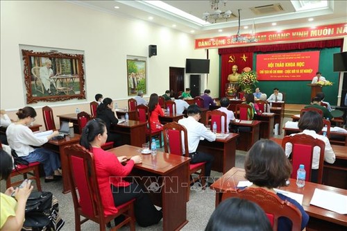 Colloque sur le Président Hô Chi Minh  - ảnh 1