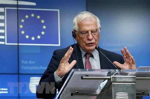 L’UE réagit aux sanctions contre l’Iran rétablies unilatéralement par les États-Unis - ảnh 1