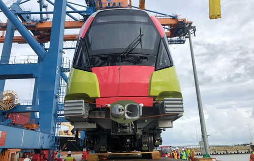 Métro de Hanoï: fin de la livraison des trains pour la ligne Nhôn - gare de Hanoï - ảnh 1