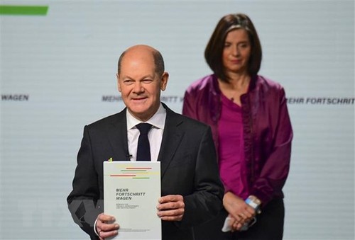 Olaf Scholz élu chancelier d’Allemagne - ảnh 1