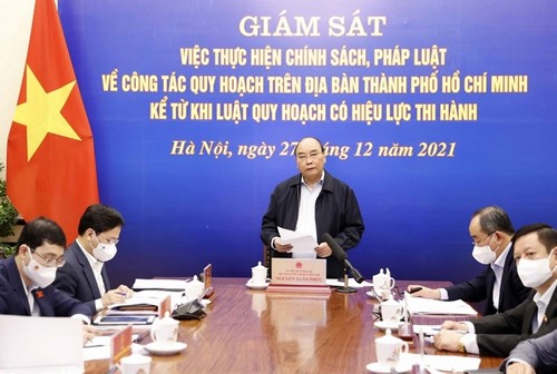 Nguyên Xuân Phuc: Hô Chi Minh-ville  doit devenir une ville intelligente - ảnh 1