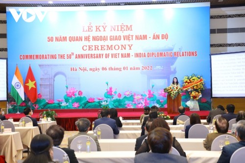 Vietnam-Inde: 50e anniversaire de l’établissement des relations diplomatiques - ảnh 1