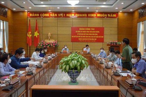 Le vice-président de l’Assemblée nationale Trân Quang Phuong à Dông Thap - ảnh 1