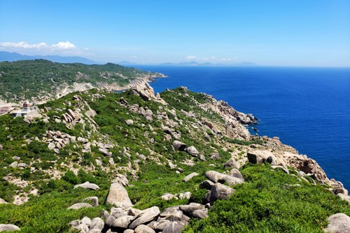 Cù Lao Xanh, une perle verte entre le ciel et la mer  - ảnh 1