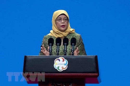 Halimah Yacob attendue au Vietnam - ảnh 1