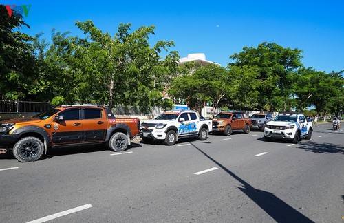 CLB xe bán tải Đà Nẵng hỗ trợ nhu yếu phẩm chống dịch Covid-19 - ảnh 3