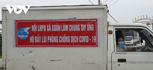 Huyện Thuận Thành (Bắc Ninh) tăng cường lấy mẫu F2 và bố trí các chốt trực 24/24h - ảnh 8