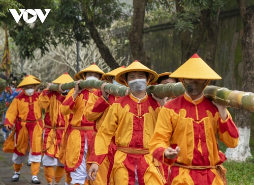 Lễ thưởng tiêu - dựng cây nêu đón Tết tại Huế - ảnh 8