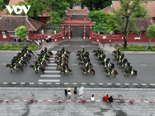 Những màn biểu diễn nghẹt thở tại Hội thi điều lệnh, bắn súng Công an nhân dân - ảnh 16