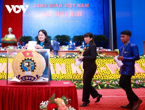 Đại hội XIII Công đoàn Việt Nam: Tiến hành bầu Ban Chấp hành Tổng LĐLĐ Việt Nam khóa XIII - ảnh 10