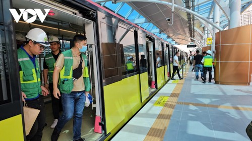 Cận cảnh Metro Nhổn - Ga Hà Nội trước ngày vận hành - ảnh 11