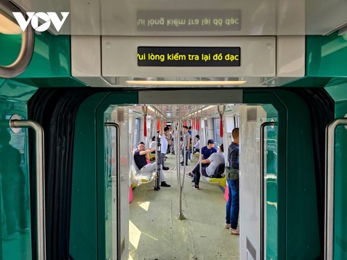 Cận cảnh Metro Nhổn - Ga Hà Nội trước ngày vận hành - ảnh 13