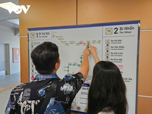 Cận cảnh Metro Nhổn - Ga Hà Nội trước ngày vận hành - ảnh 14