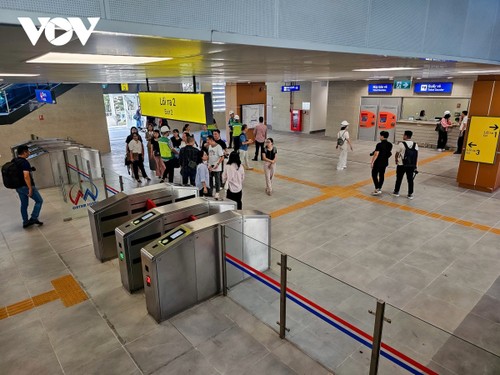 Cận cảnh Metro Nhổn - Ga Hà Nội trước ngày vận hành - ảnh 7