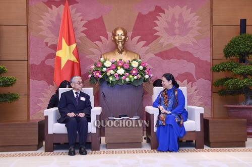 フォン国会副議長、日本の元衆議院議員率いる代表団と会見 - ảnh 1