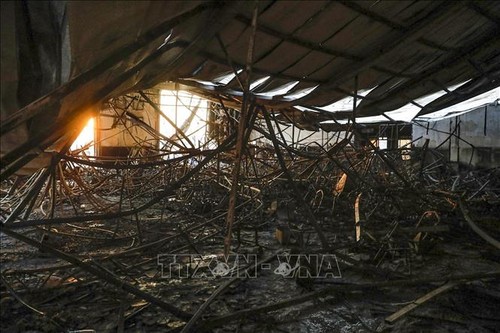 イラク結婚式火災「花火が原因」新郎新婦は生存 - ảnh 1