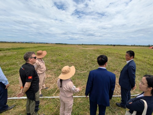 日本、クアンチ省での地雷除去を支援 持続可能な開発の基盤づくりへ - ảnh 1