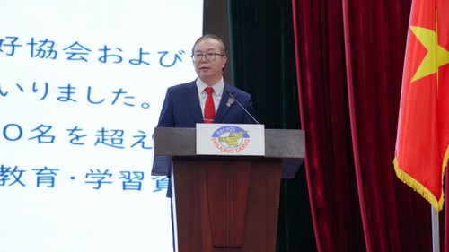 フオンドン大学で日越交流会 映画上映と尺八、MOUで交流拡大へ - ảnh 1