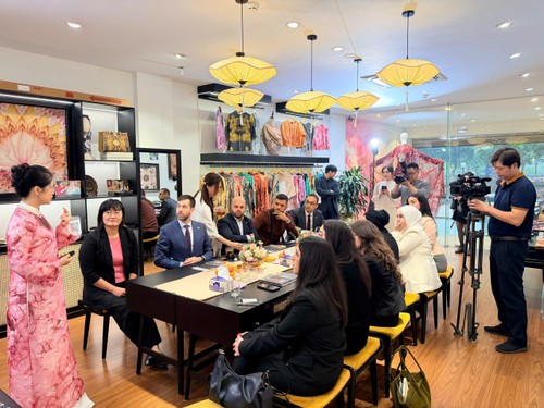 ベトナム外交学院とJICA、パレスチナ公務員向け外交研修を実施 - ảnh 2