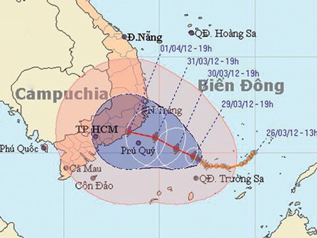 越南主动应对一号台风 - ảnh 1