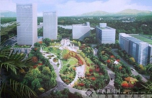 中国—东盟区域性信息交流中心开建 - ảnh 1