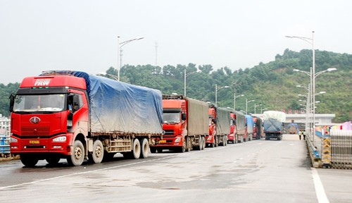 越南老街金城国际公路口岸正式投入运行 - ảnh 1