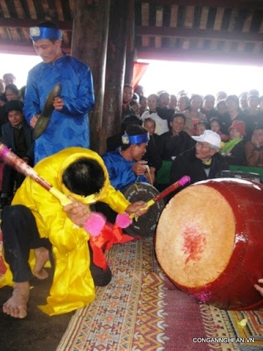 山韦祭祀鼓声 - ảnh 2