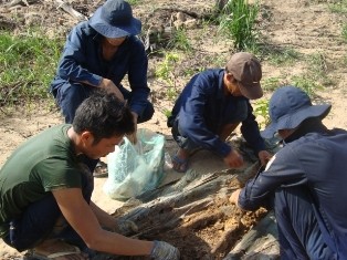 13年来到处搜寻战友遗骸的K72队 - ảnh 2