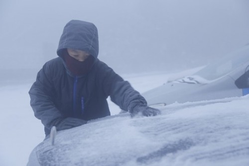 越南北部各地降雪 - ảnh 1