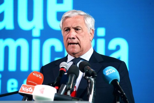 意大利副总理兼外交部长塔亚尼访问中国 - ảnh 1