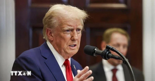 美国总统暂停对加拿大加征关税 30 天 - ảnh 1